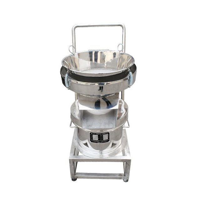 Stroj z vibracijskim filtrom